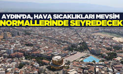 Aydın'da hava sıcaklıkları düşüyor!