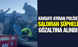 Aydın'da trafik polisine saldıran şüpheli gözaltına alındı!