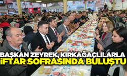 Manisa Büyükşehir Belediyesi Kırkağaçlılarla iftarda buluştu