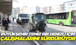 Denizli Büyükşehir'den temizlik seferliği