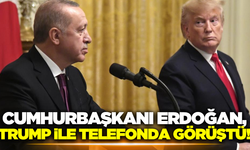 Cumhurbaşkanı Erdoğan, Trump ile görüştü!