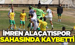 İmren Alaçatıspor, konuk ettiği Gümüldürspor'a 1-0 mağlup oldu!