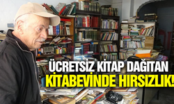 Kütahya'da ücretsiz kitap dağıtan kitabevi hırsızların hedefi oldu!
