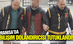 Manisa'da Bilişim Dolandırıcısı Kıskıvrak Yakalandı