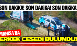 Manisa'da ormanlık alanda erkek cesedi bulundu!