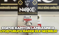 Muğla'da kamyon lambasında uyuşturucu madde ele geçirildi