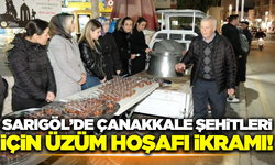 Sarıgöl Belediyesi'nden Çanakkale Şehitleri İçin Anlamlı Etkinlik!