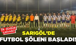 Sarıgöl’de Halı Saha Turnuvası Başladı