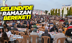 Manisa Büyükşehir, Selendi'de iftar sofrası kurdu
