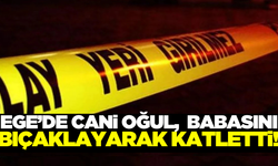 Tartışma cinayetle son buldu: Babasını bıçaklayarak öldürdü!