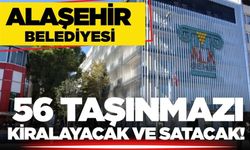 Alaşehir Belediyesi 33 taşınmazı kiralayacak ve 23 taşınmazı satacak
