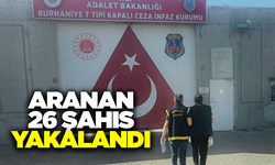 Balıkesir'de aranan şahıslara yönelik operasyonda 26 kişi yakalandı