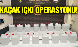 Afyonkarahisar'da kaçak içki operasyonu!