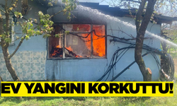 Balıkesir'de ev alevlere teslim oldu!