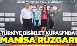 Akhisar'ın yıldızları Türkiye bisiklet kupası'na damga vurdu
