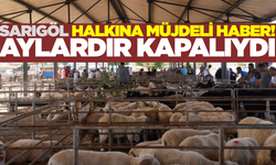Sarıgöl halkının beklediği haber geldi!