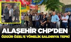 Alaşehir CHP'den Özel'e yapılan saldırıya birlik ve beraberlik mesajı