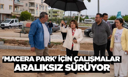 Başkan Hatice Gençay, çalışmaları yerinde inceledi