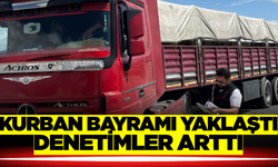 Uşak’ta Kurban Bayramı Öncesi Kurbanlık Sevkiyatları Denetleniyor