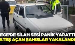 Ege'de silahlı panik: Magandalar yakalandı
