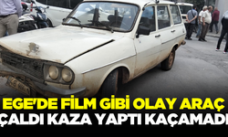 Ege’de Hırsızlık Girişimi Kaza ile Son Buldu