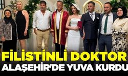 Filistinli Doktor Alaşehir'de yuva kurdu