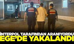 İnterpol tarafından aranan şüpheli Ege'de yakalandı