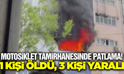 İstanbul'da tamirhanede patlama: 1 kişi öldü, 3 kişi yaralı