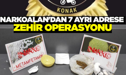 İzmir'de 7 ayrı adrese operasyon: 6 kişi tutuklandı