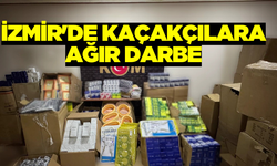 İzmir'de Kaçak Oto Yedek Parça ve Akaryakıt Operasyonu