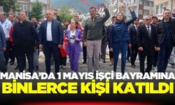 Manisa'da 1 Mayıs İşçi Bayramı kutlandı