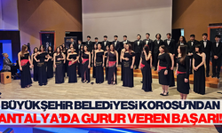 Manisa Büyükşehir Belediyesi Çok Sesli Gençlik Korosu'ndan büyük başarı!