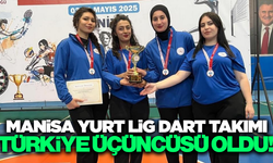 Manisa Yurt Lig Dart Takımı'ndan büyük başarı!