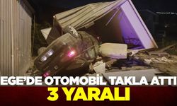 Ege'de feci kaza: 3 yaralı