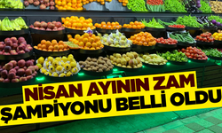 Nisan ayının zam şampiyonu belli oldu