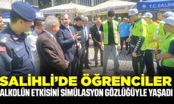 Salihli'de 'Alkol Simülasyon Gözlüğü' ile farkındalık oluşturuldu