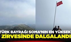 1100 rakımlı Kösedağ zirvesine Türk Bayrağı dikildi