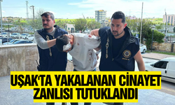 Uşak'ta bir kişiyi bıçaklayarak öldüren zanlı tutuklandı!