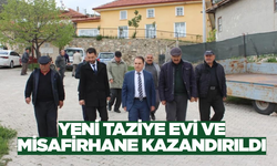 Çapalı Köyü'nde Taziye Evi ve Misafirhane Hizmete Açıldı