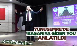 Yunusemre Belediyesi ve YEGEM İş Birliğiyle 'Başarıya Giden Yol' Semineri düzenlendi