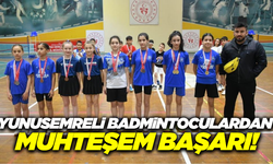 Yunusemreli badmintonculardan büyük başarı!