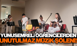 Yunusemreli öğrenciler, performanslarıyla geceye damga vurdu!