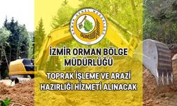 Orman Bölge Müdürlüğü-Toprak işleme ve arazi hazırlığı hizmeti alınacak