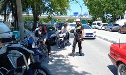 Manisa’da Trafik Ekiplerinden Motosiklet Uygulaması