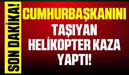 İran Cumhurbaşkanı İbrahim Reisi'yi taşıyan helikopter kaza yaptı