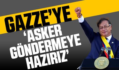 Kolombiya Cumhurbaşkanı: Gazze'ye asker göndermeye hazırız