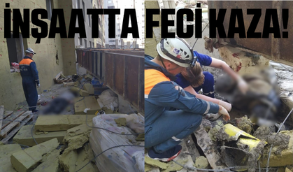 İnşaat iskelesinin çöktüğü kazada 3 kişi hayatını kaybetti!