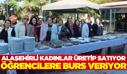 Alaşehirli kadınlardan üniversite öğrencilerine burs desteği