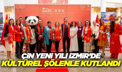 İzmir Çin Yeni Yılı kutlamalarına ev sahipliği yaptı