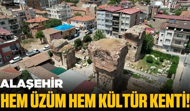Alaşehir kültür kenti olma yolunda ilerliyor!
